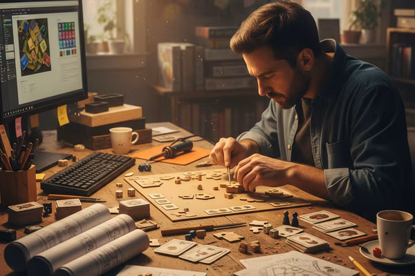 Brettspiel-Designerin
