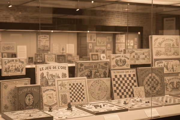 Antike Brettspiele Museum