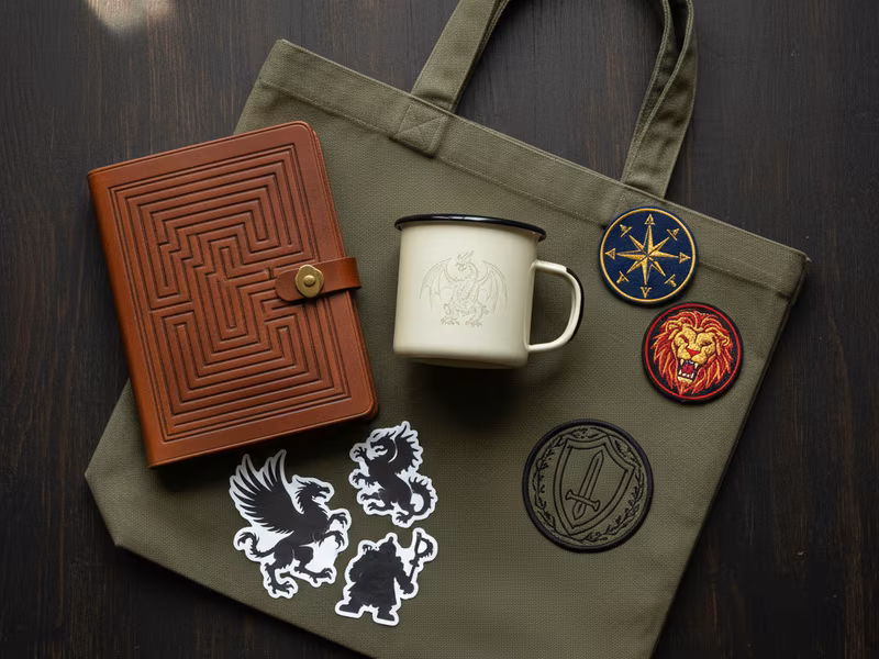 Open the Gate Geschenkset mit Tasse, Notizbuch und Stickern